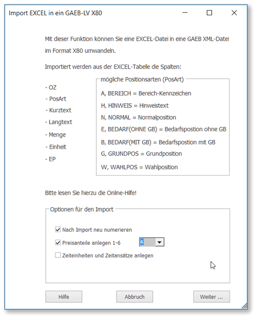 GAEB, GAEB XML, P83, D84, GAEB 2000, GAEB 90, Excel, Exel, D84, RTF, Angebote, LV, Word, Leistungsverzeichnis, Leistungsverzeichnisse, LVs, Ausschreibung, Vergabe, Abrechnung, OpenOffice