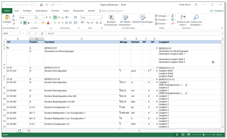 GAEB, GAEB XML, P83, D84, GAEB 2000, GAEB 90, Excel, Exel, D84, RTF, Angebote, LV, Word, Leistungsverzeichnis, Leistungsverzeichnisse, LVs, Ausschreibung, Vergabe, Abrechnung, OpenOffice