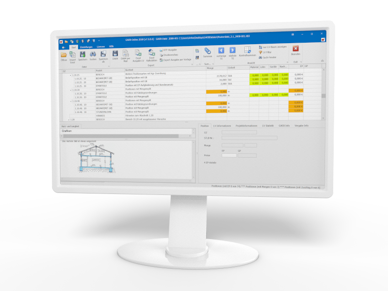 Die moderne GAEB-Software Die moderne GAEB-Software