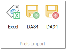 Import Preise aus Excel